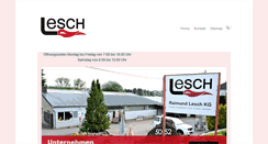 Desktop Screenshot of lesch24.de